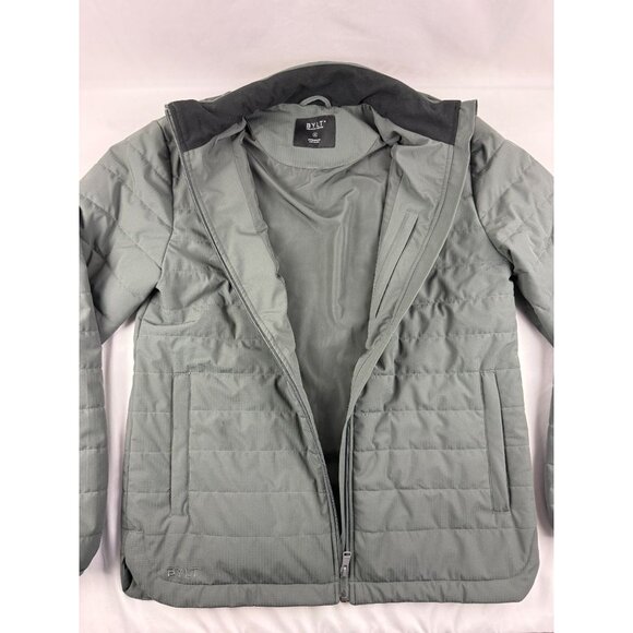 BYLT Harbor Puffer Jacket Full-Zip-Up Long Sleeves Collared Mens Size M - Picture 5 of 10